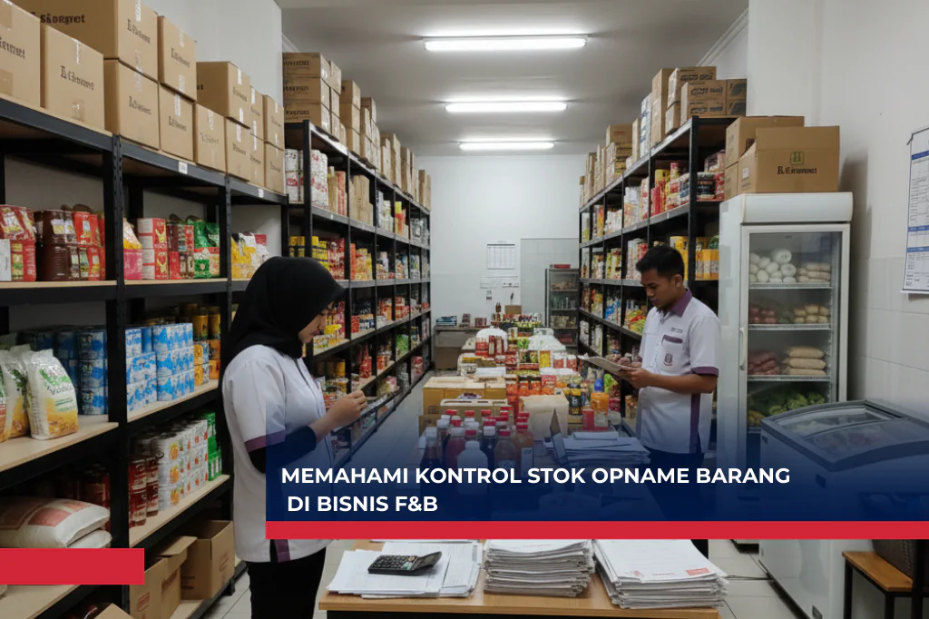 Kontrol Stok Opname Barang di Bisnis F&B